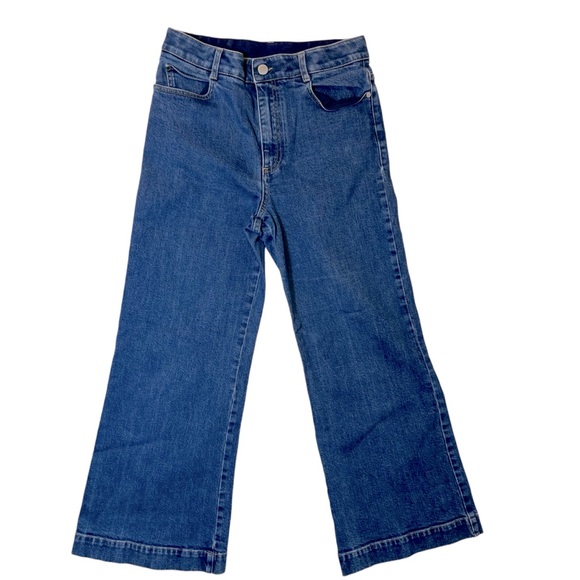 Stella McCartney Women’s Jeans Wide Leg Size 29 Darker Medium Wash - Picture 1 of 12